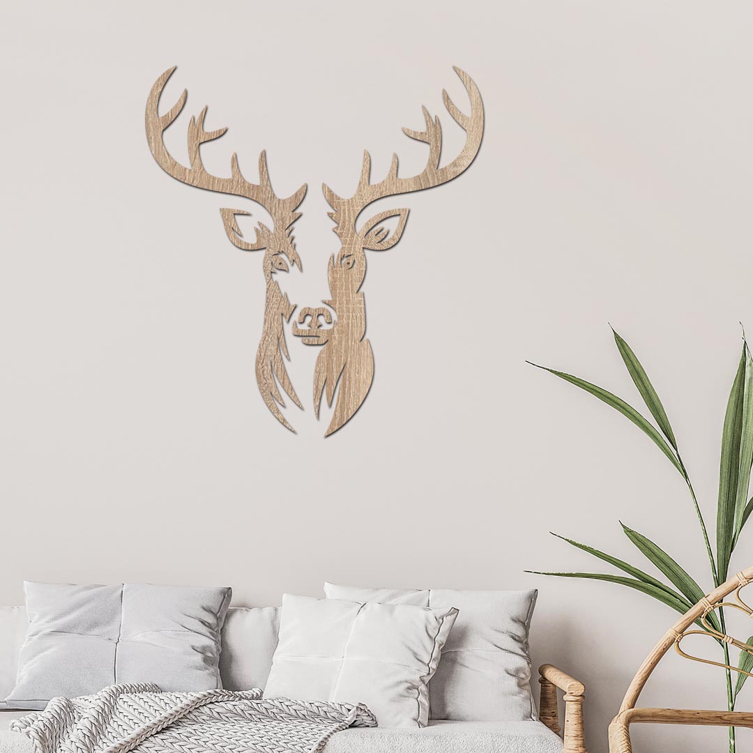 dreveny obraz Jelena svetly dub